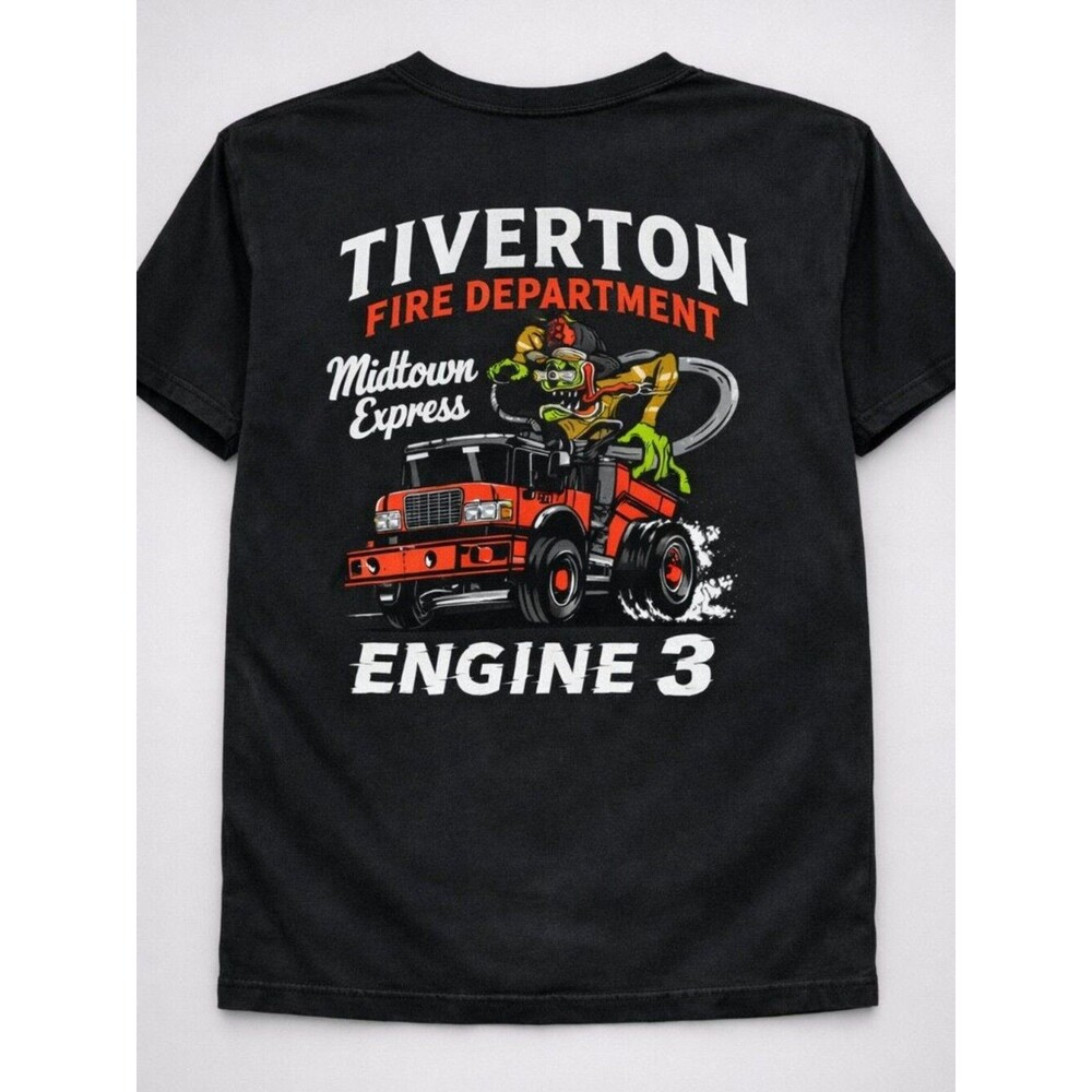 Firehouse Shirt Club Tiverton FD Engine 3 Midtown Express Tee – Limited Edition
